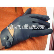 Wholesale Cheap blue Leather summer hand gloves